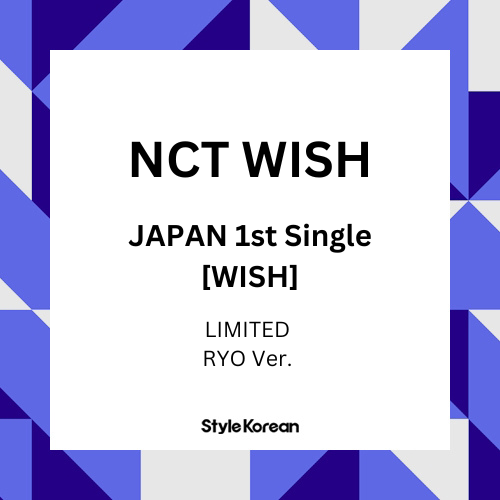 [K-POP] (JP) NCT WISH JAPAN 1ST SINGLE - WISH (LIMITED) (RYO Ver.)