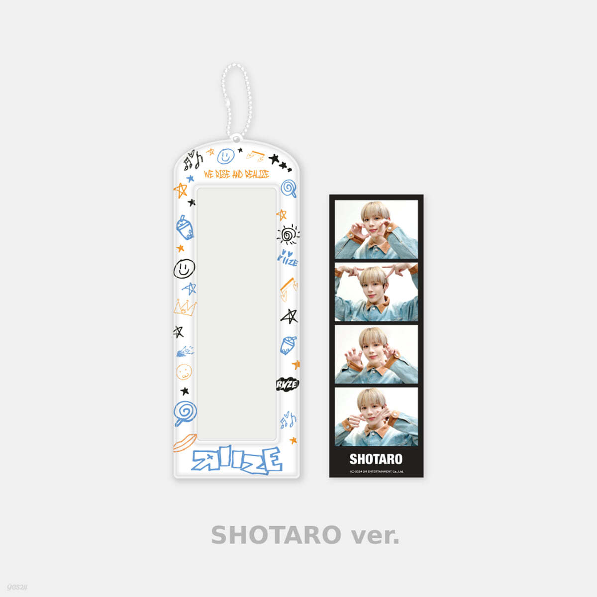 [K-POP] RIIZE POP-UP RIIZE UP - PHOTO HOLDER + 4 CUT PHOTO SET (SHOTARO Ver.)