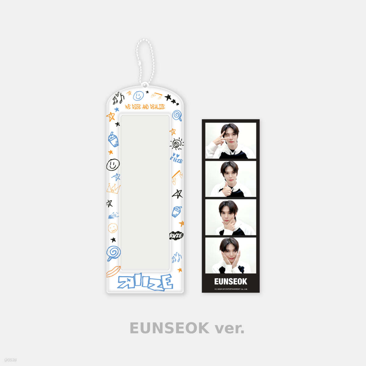 [K-POP] RIIZE POP-UP RIIZE UP - PHOTO HOLDER + 4 CUT PHOTO SET (EUNSEOK Ver.)