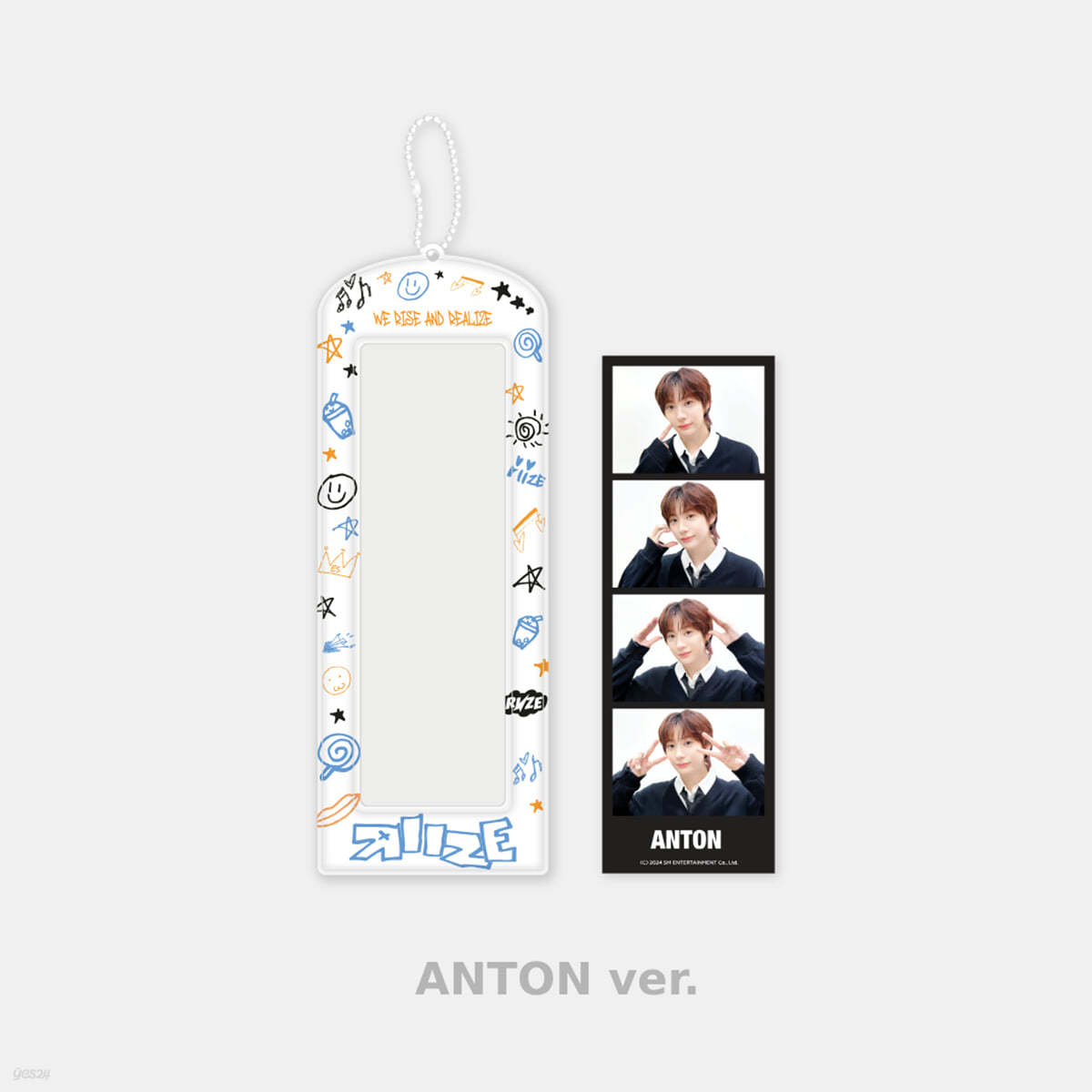 [K-POP] RIIZE POP-UP RIIZE UP - PHOTO HOLDER + 4 CUT PHOTO SET (ANTON Ver.)