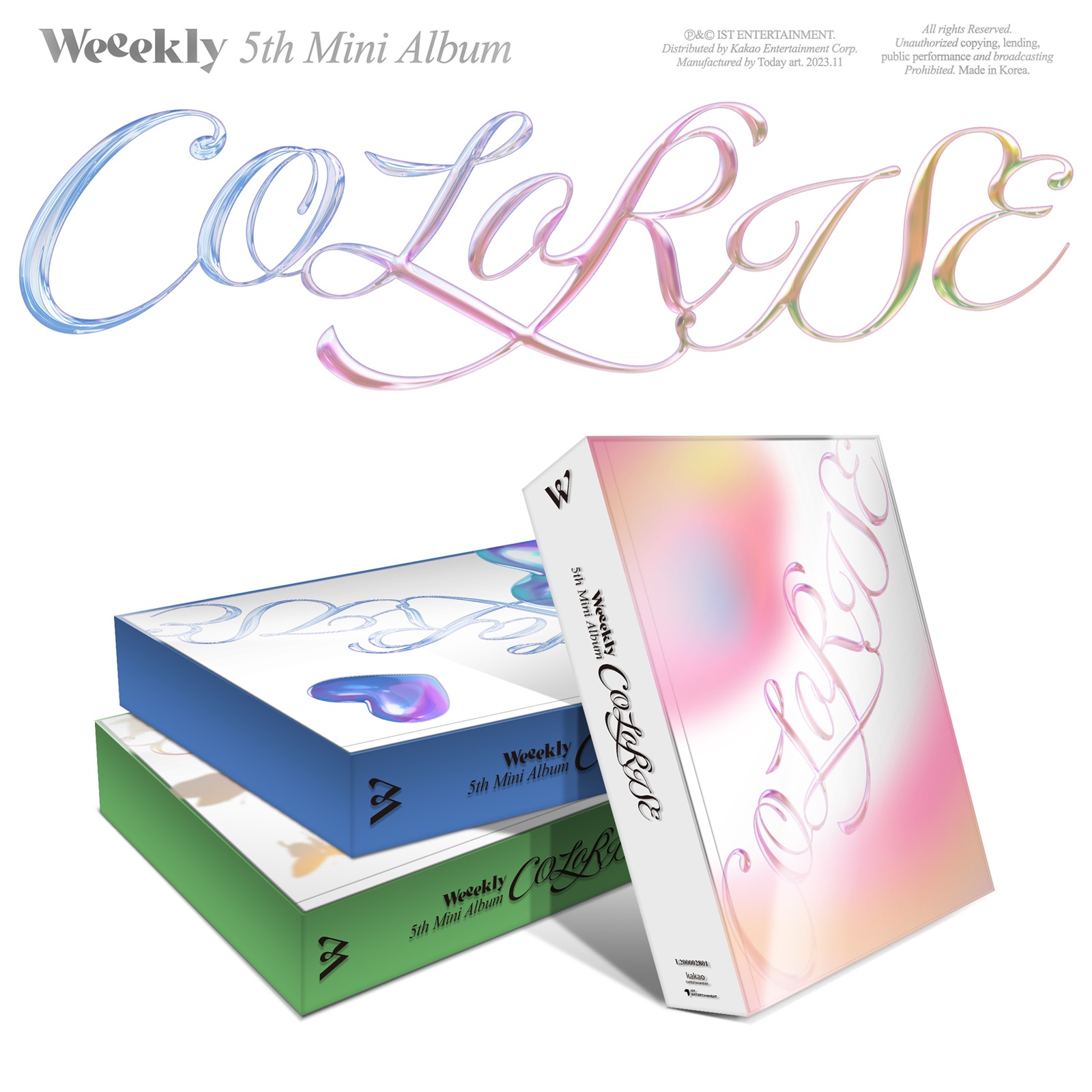 [K-POP] Weeekly 5th Mini Album - ColoRise (Random Ver.)