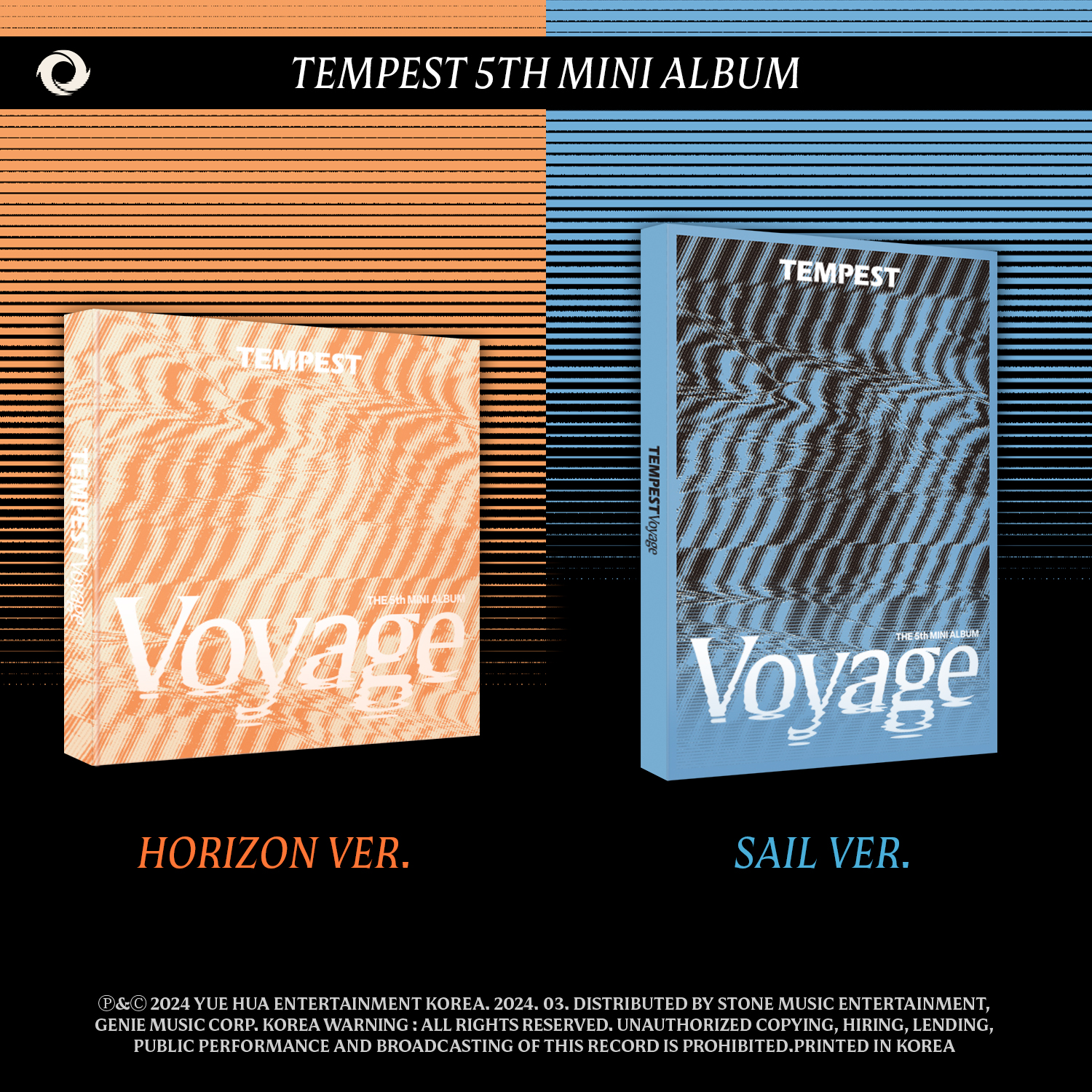 [K-POP] TEMPEST 5TH MINI ALBUM - TEMPEST Voyage (Random Ver.)