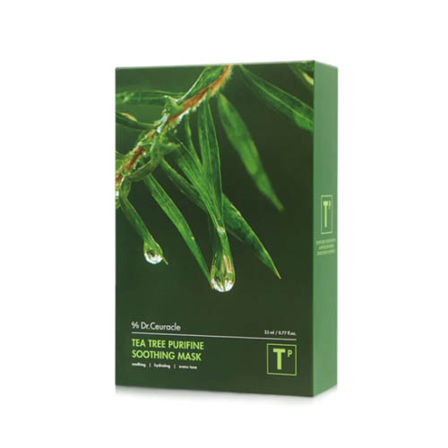 [Dr.Ceuracle] Tea Tree Purifine Soothing Mask (10ea)