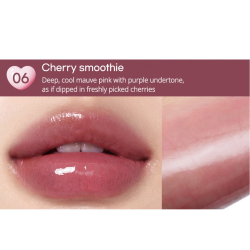 [Peripera] Heart Jam Glow Lip (9 Colors)