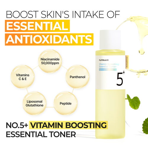 [Numbuzin] No.5 Vitamin Boosting Essential Toner 200ml