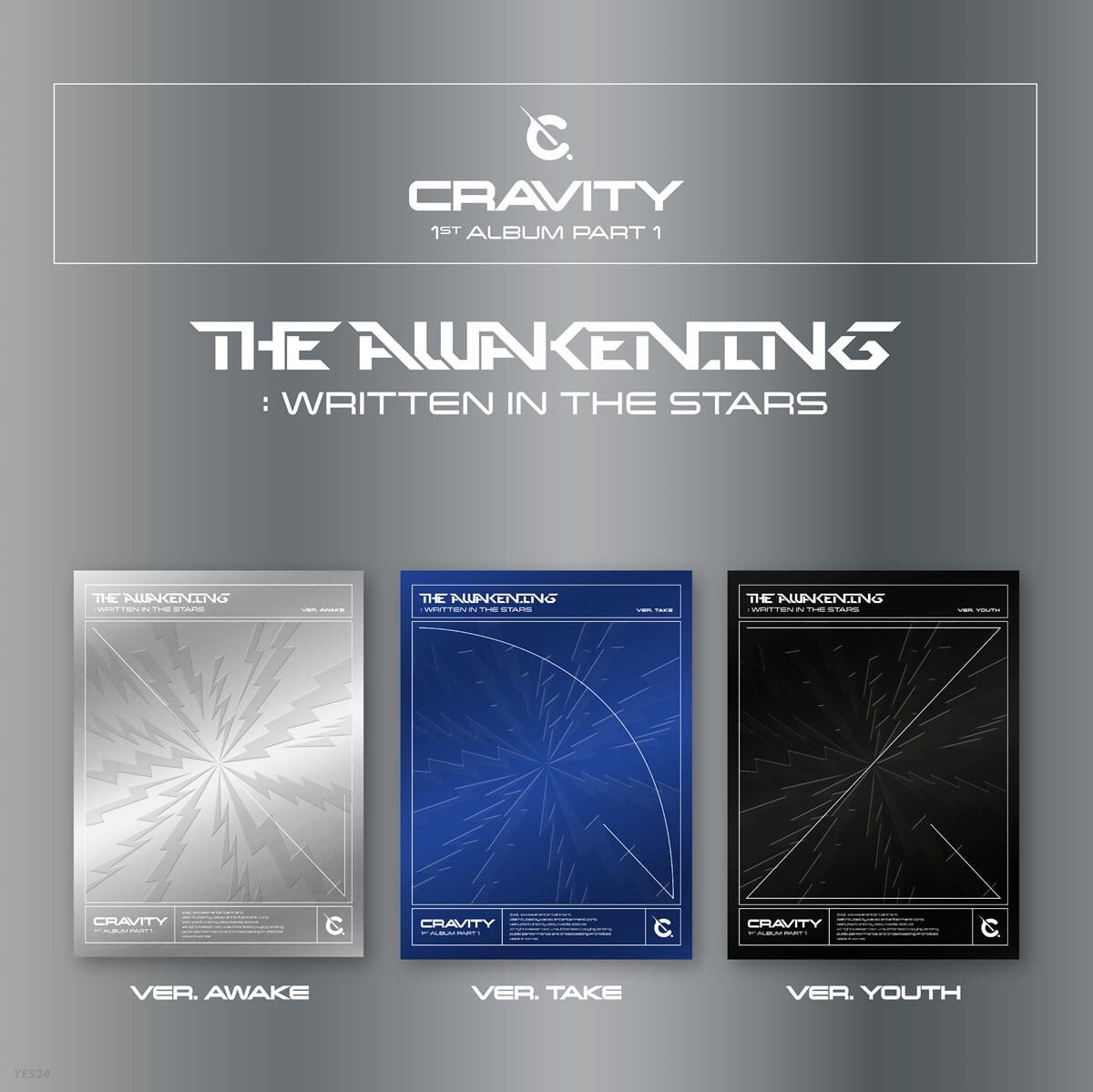 [K-POP] CRAVITY 1st Full Album Part 1 - The Awakening: Written in the Stars (Random ver.)