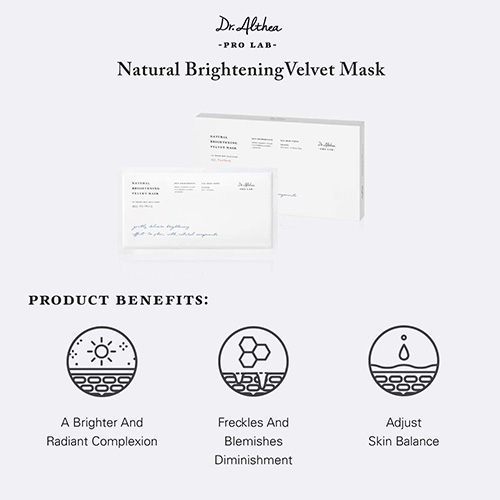 [Dr.Althea] Natural Brightening Velvet Mask (6ea)