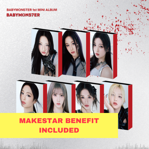 [K-POP] (MAKESTAR) BABYMONSTER 1ST MINI ALBUM - BABYMONS7ER (YG TAG ALBUM Ver.) (Random Ver.)