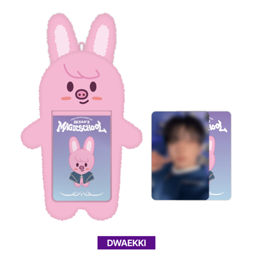 [K-POP] (POB) (CHANG BIN Ver.) Stray Kids OFFICIAL MD - SKZOO MAGIC SCHOOL (PHOTOCARD HOLDER PLUSH)