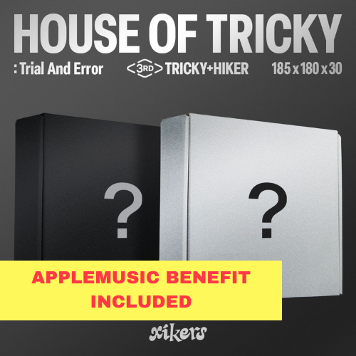 [K-POP] (applemusic pob) xikers 3RD MINI ALBUM - HOUSE OF TRICKY : Trial And Error (Random Ver.)