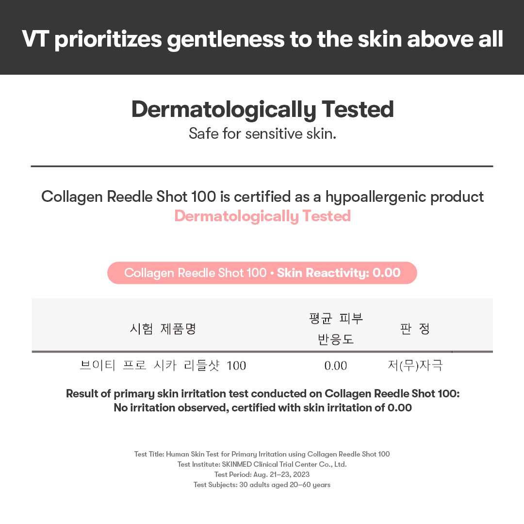 [VT Cosmetics] Collagen Reedle Shot 100