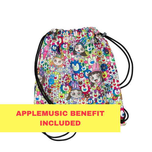 [K-POP] (Applemusic pob) NewJeans JAPAN DOUBLE SINGLE ALBUM - Supernatural (NJ X MURAKAMI Drawstring Bag Ver.)