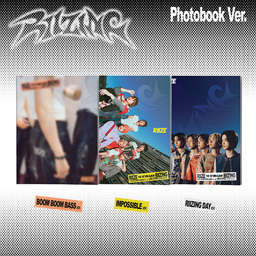 [K-POP] RIIZE 1ST MINI ALBUM - RIIZING (Photobook Ver.) (Random Ver.)