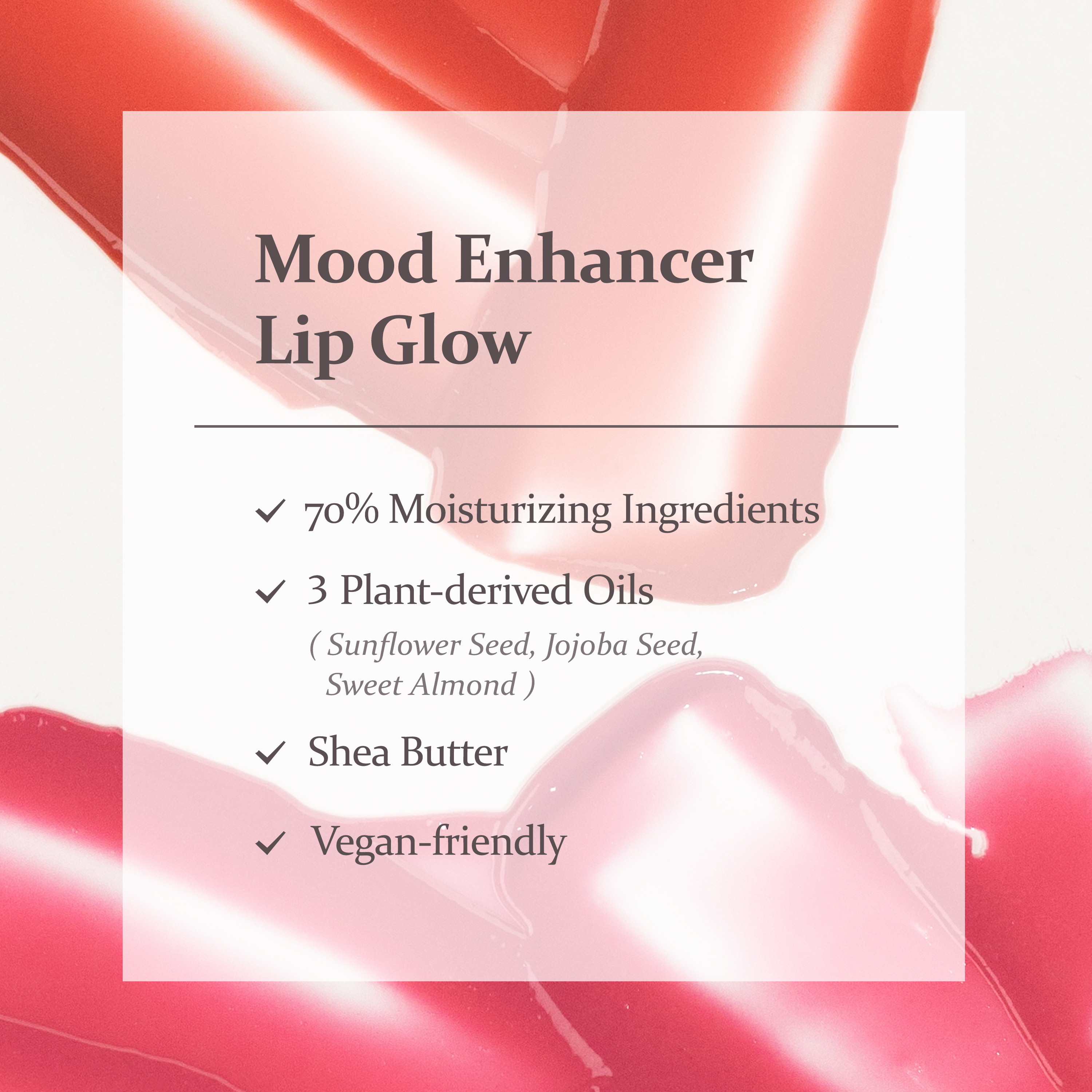 [hince] Mood Enhancer Lip Glow (5 Colors)