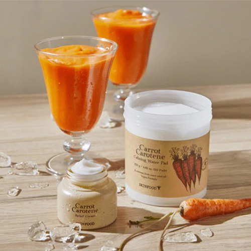 [Skinfood] Carrot Carotene Calming Water Pad 30ea (refill)