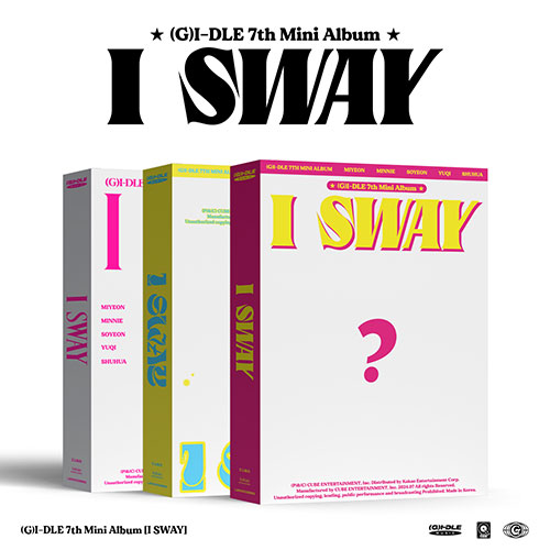 [K-POP] (G)I-DLE 7TH MINI ALBUM - I SWAY (Random Ver.)