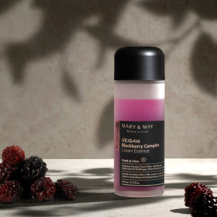 [Mary&May] Vegan Blackberry Complex Cream Essence Duo (140ml x 2ea)