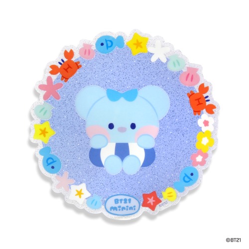 [K-POP] BTS - BT21 ACRYLIC COASTER SUMMER SKY KOYA