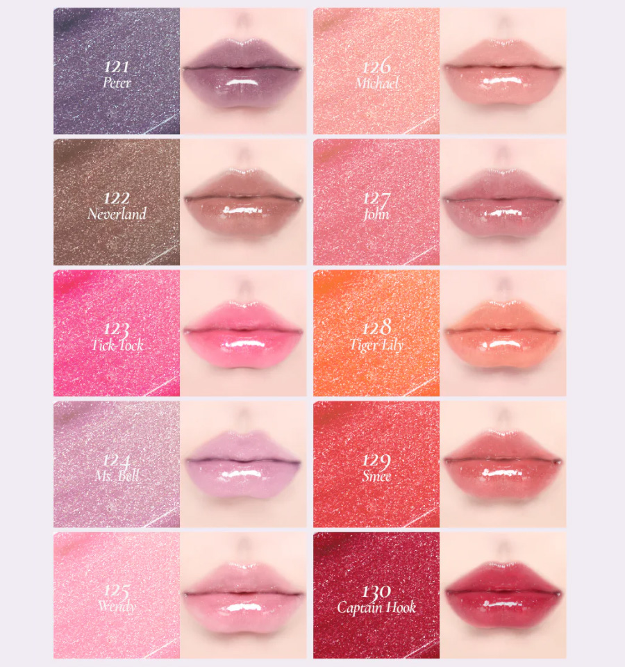 [Dinto] *Peter&Wendy Collection* Lip Glace (10 Colors)