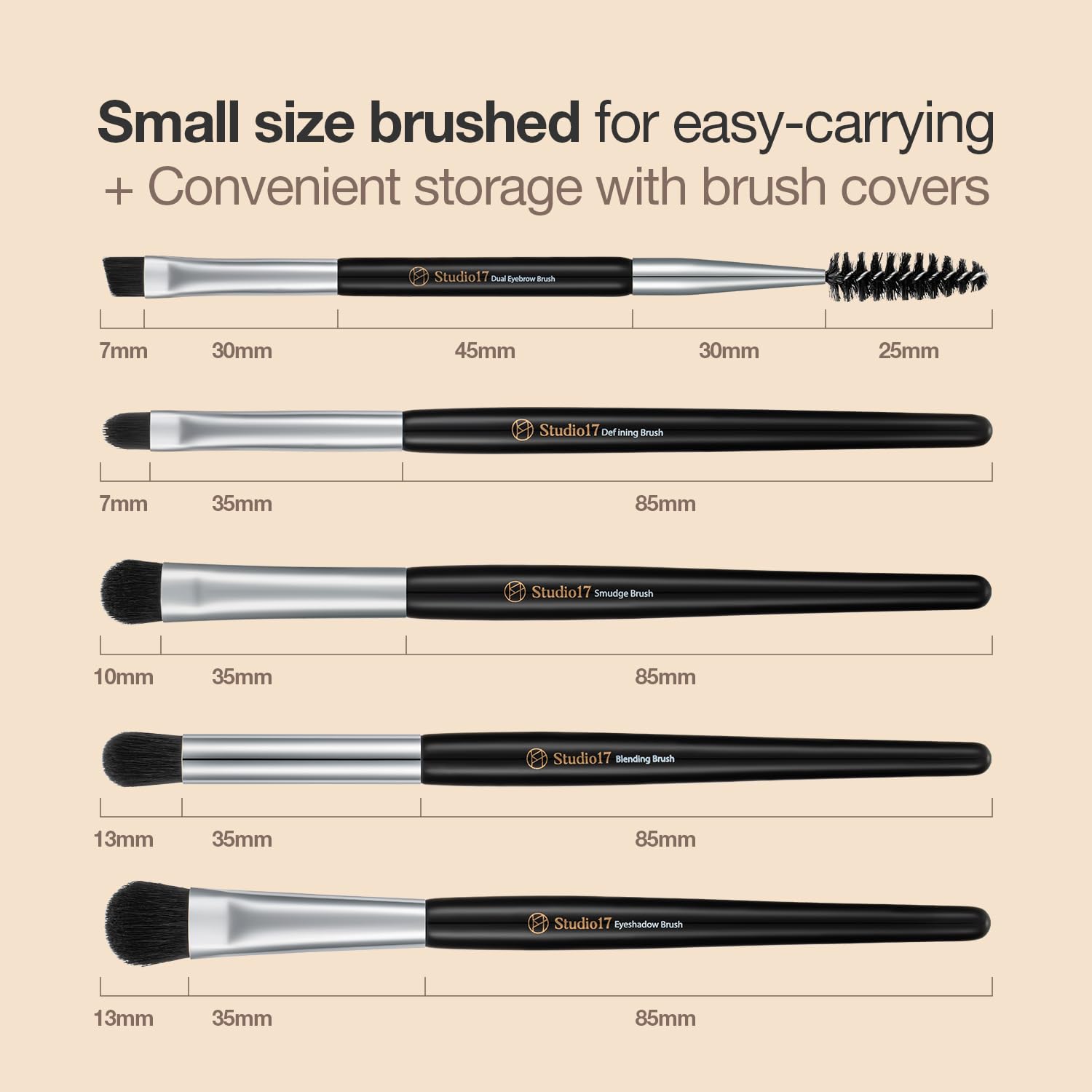 [Studio17] Eye Makeup Brush Set