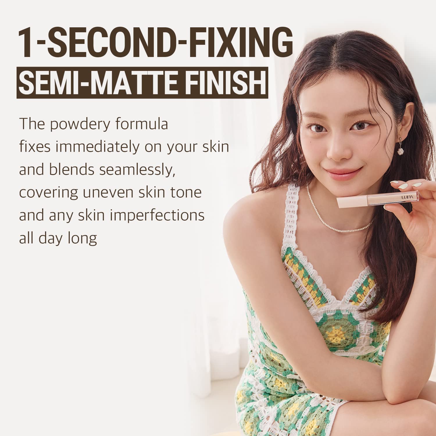 [LUNA] Long Lasting Tip Concealer Fixing-Fit (2 Colors)