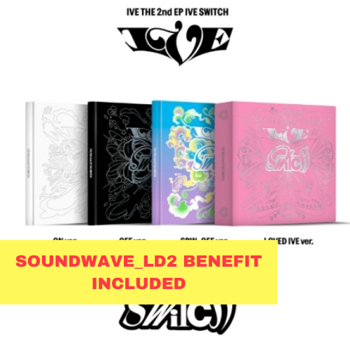 [K-POP] (SOUNDWAVE_2nd Lucky Draw) IVE 2ND MINI ALBUM - IVE SWITCH (Random Ver.)