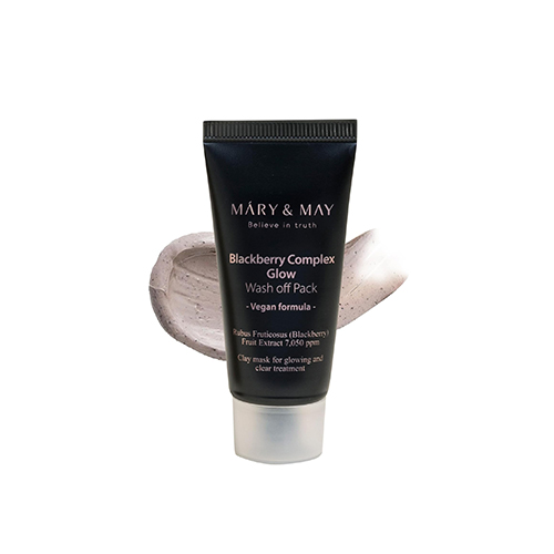 [Mary&May] *mini* Blackberry Complex Glow Wash off Pack 30g