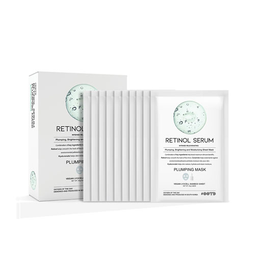 [OOTD Beauty] Retinol Serum Plumping Mask (10ea)