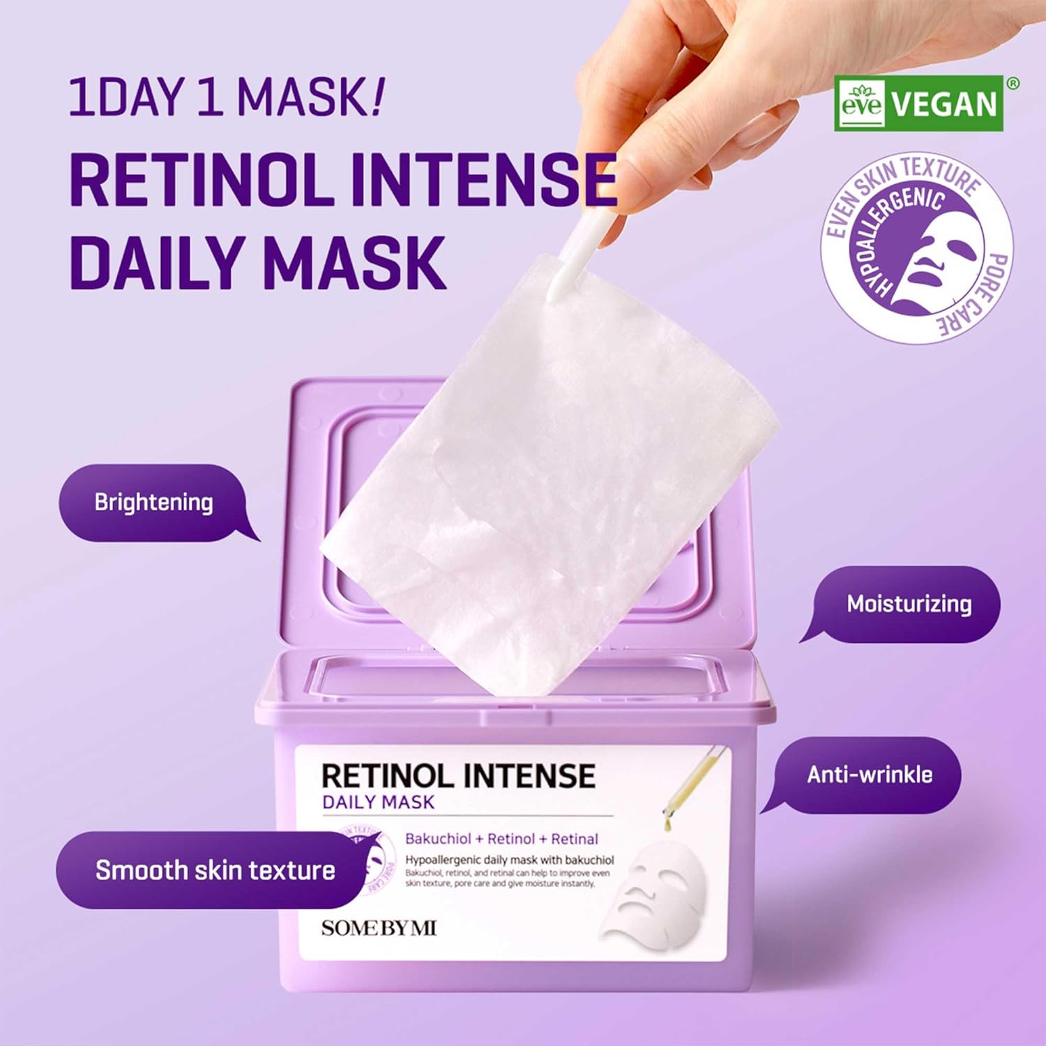 [SOME BY MI] Retinol Intense Daily Mask 30ea