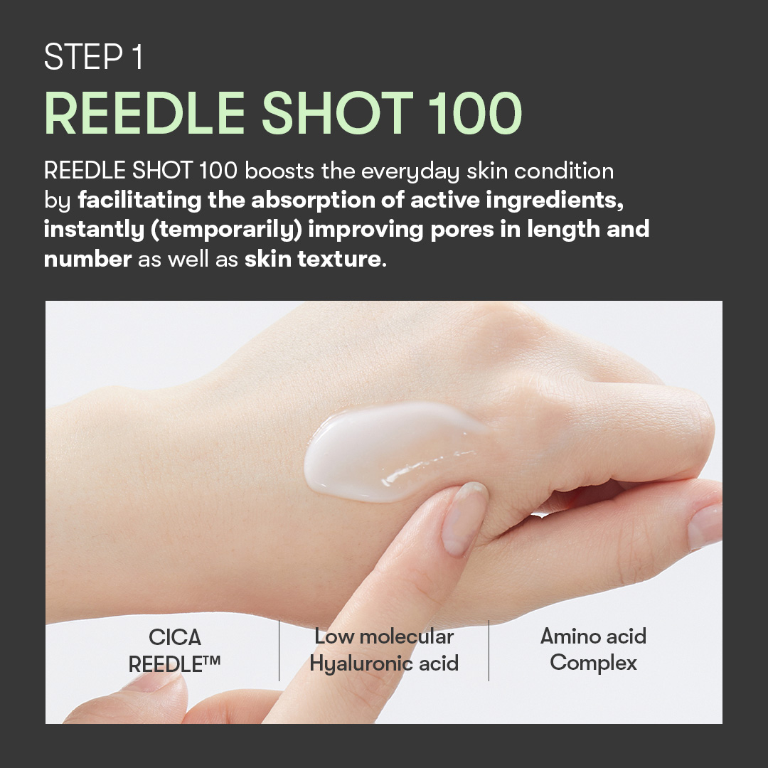 [VT Cosmetics] Reedle Shot 100 2-Step Mask (1ea)