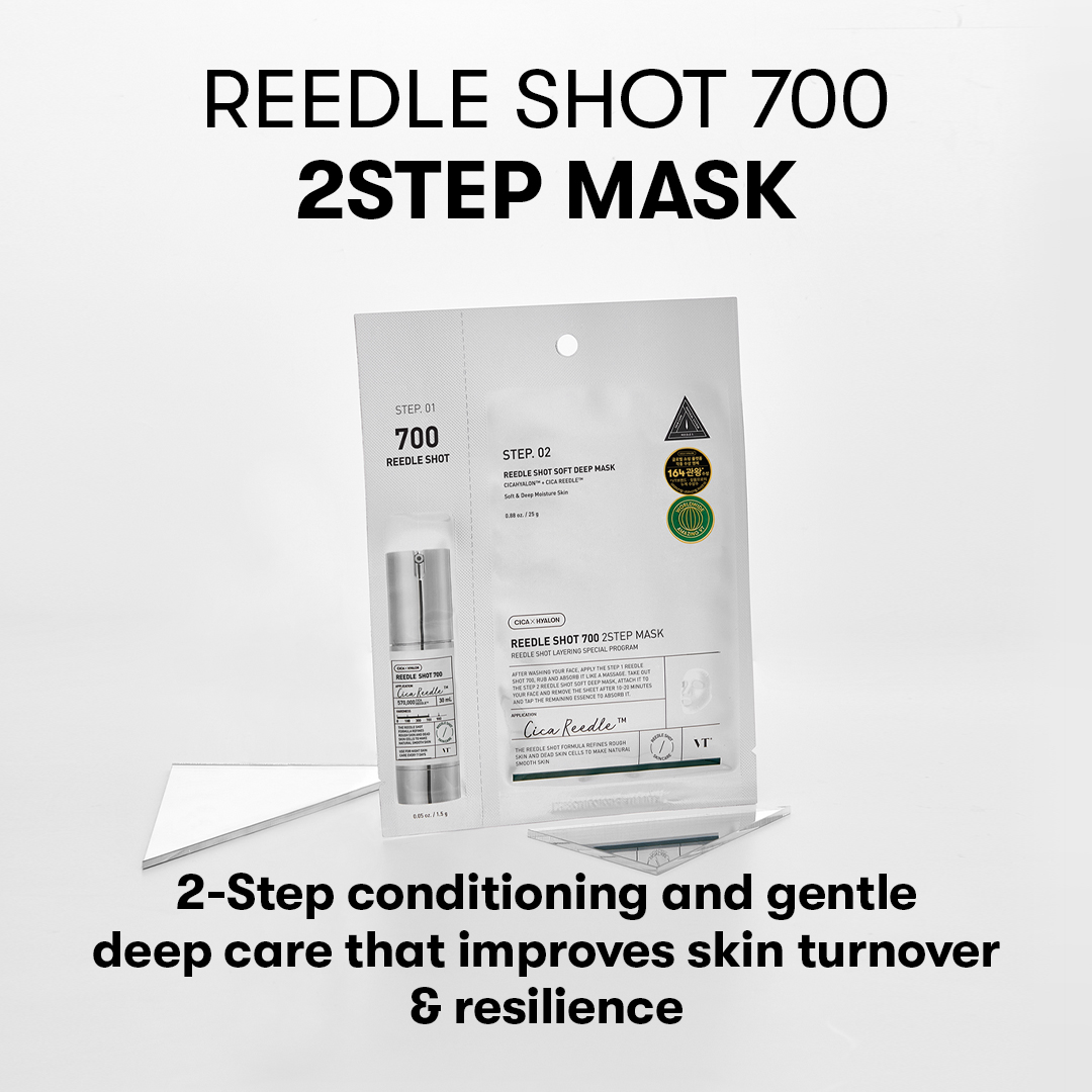 [VT Cosmetics] Reedle Shot 700 2-Step Mask (1ea)