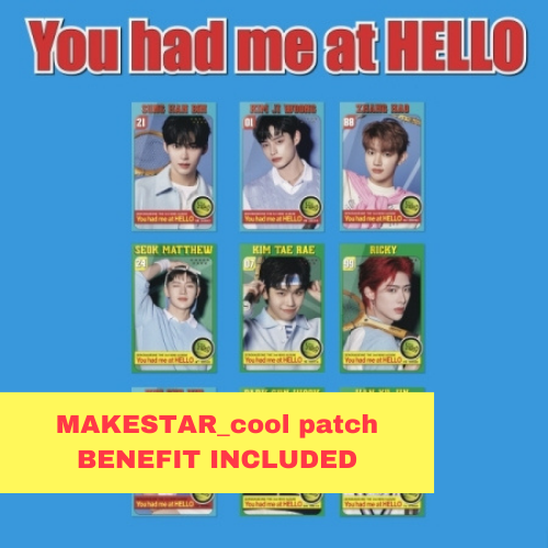 [K-POP] (MAKESTAR_cool patch) ZEROBASEONE 3RD MINI ALBUM - You had me at HELLO (ZEROSE Ver.) (Random Ver.)