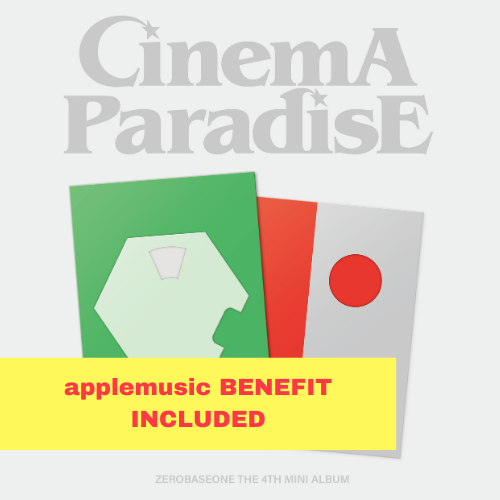 [K-POP] (applemusic) ZEROBASEONE 4TH MINI ALBUM - CINEMA PARADISE (Random Ver.)