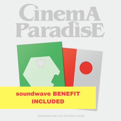 [K-POP] (soundwave) ZEROBASEONE 4TH MINI ALBUM - CINEMA PARADISE (Random Ver.)