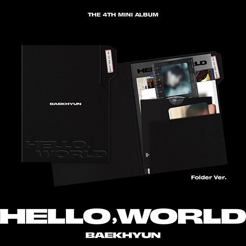 [K-POP] BAEKHYUN 4TH MINI ALBUM - Hello, World (Folder Ver.)