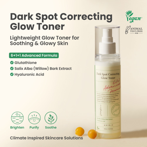 [AXIS-Y] Dark Spot Correcting Glow Toner 125ml