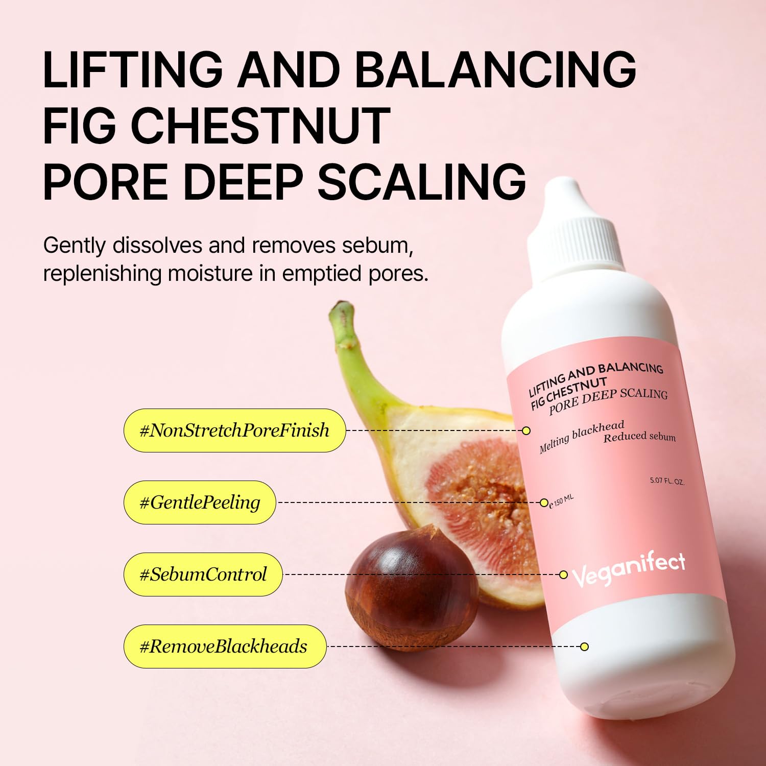 [Veganifect] Lifting And Balancing Fig Chestnut Pore Deep Scaling 150ml