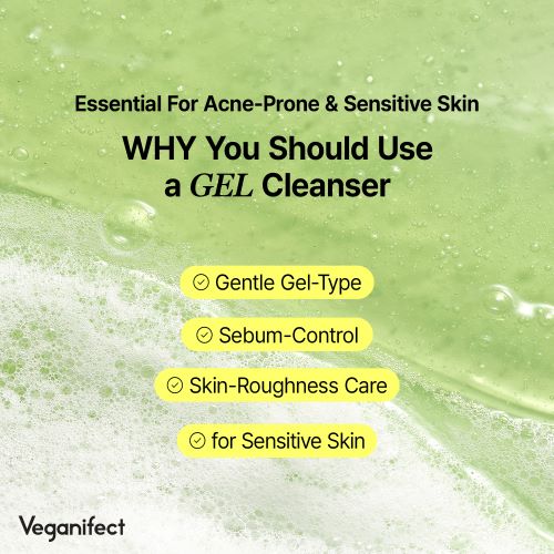 [Veganifect] Clean and Glow Green Barley Gel Cleanser 205ml