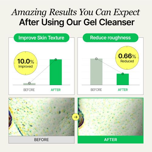 [Veganifect] Clean and Glow Green Barley Gel Cleanser 205ml