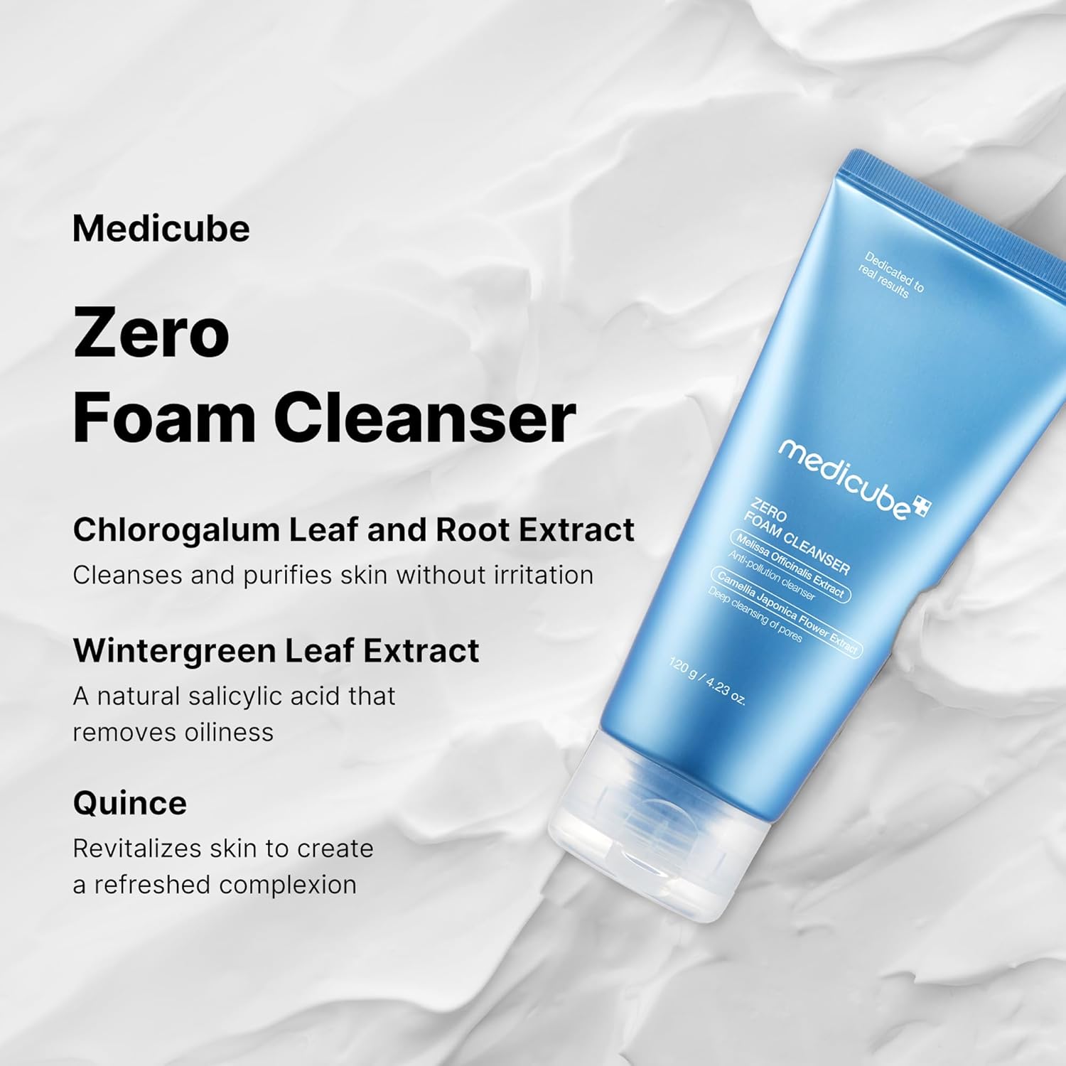 [MEDICUBE] Zero Foam Cleanser 120g