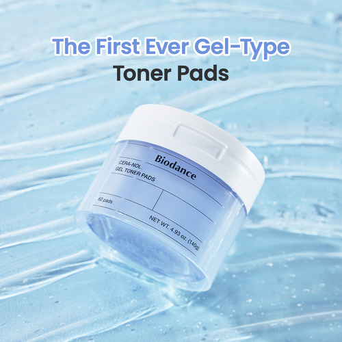 [Biodance] Cera-nol Gel Toner Pads (60 pads)