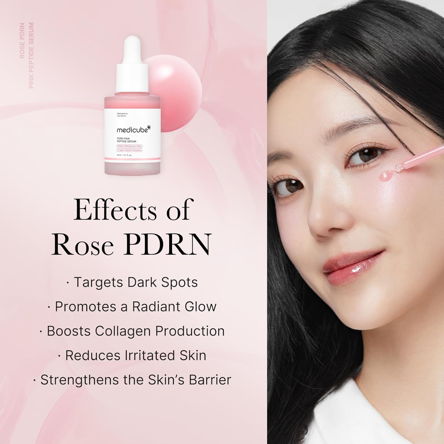 [MEDICUBE] Collagen PDRN Pink Peptide Serum 30ml