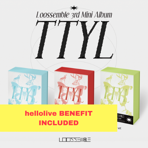 [K-POP] (hellolive) Loossemble 3RD MINI ALBUM - TTYL (Random Ver.)