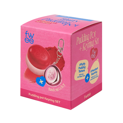 [fwee] *new Keyring Set* Lip&Cheek Blurry Pudding Pot (30 Colors)