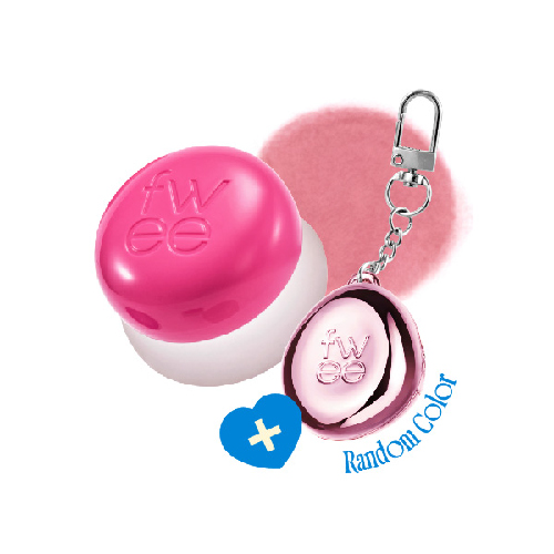 [fwee] *new Keyring Set* Lip&Cheek Blurry Pudding Pot (30 Colors)