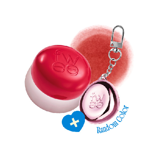 [fwee] *new Keyring Set* Lip&Cheek Blurry Pudding Pot (30 Colors)