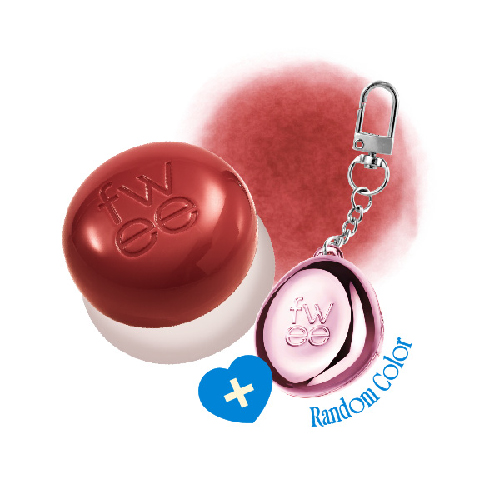 [fwee] *new Keyring Set* Lip&Cheek Blurry Pudding Pot (30 Colors)