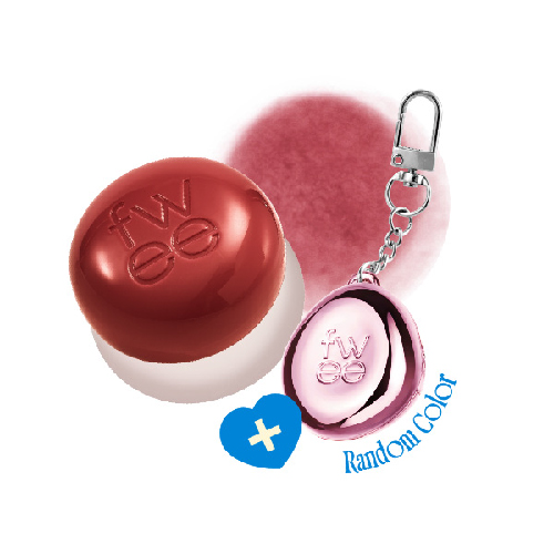 [fwee] *new Keyring Set* Lip&Cheek Blurry Pudding Pot (30 Colors)