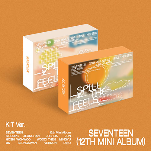 [K-POP] SEVENTEEN 12th Mini Album - SPILL THE FEELS (KiT Ver.) (2 TYPE Random)