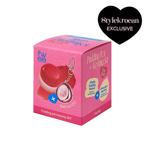 [fwee] *TIMEDEAL*  *new Keyring Set* Lip&Cheek Blurry Pudding Pot (30 Colors)